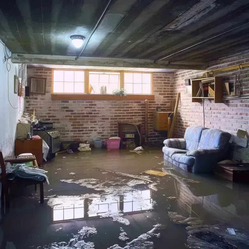 Flooded Basement Cleanup in Midway, AR